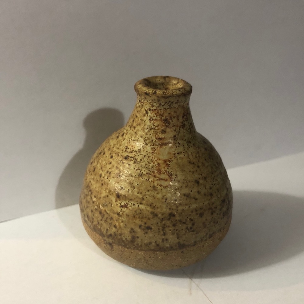 Bud Vase Handmade Ceramic with Maker’s Mark